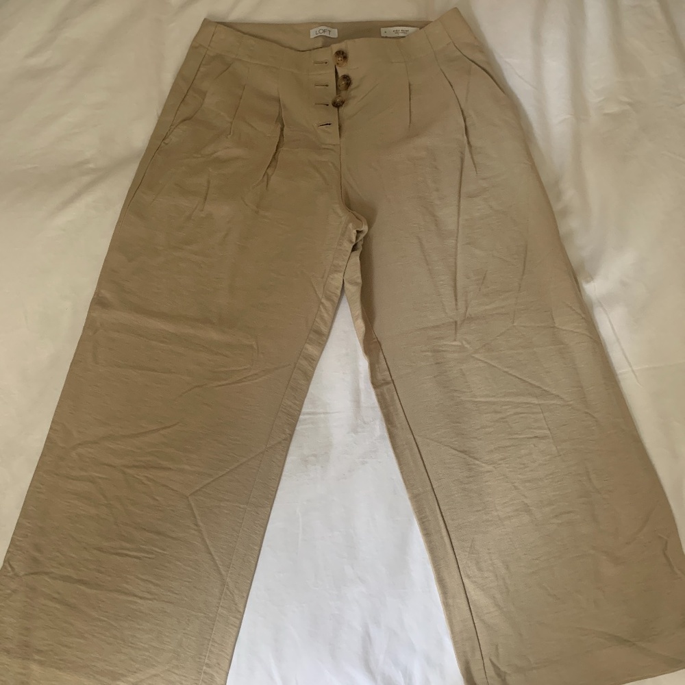 Khaki casual pants